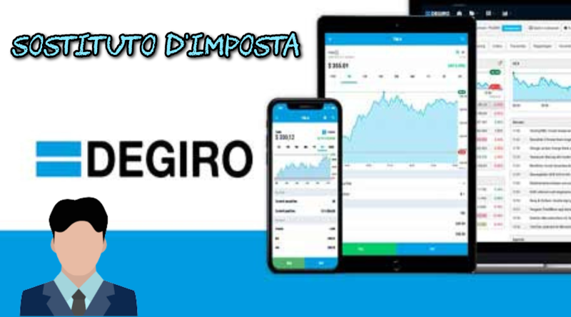 Degiro sostituto d'imposta